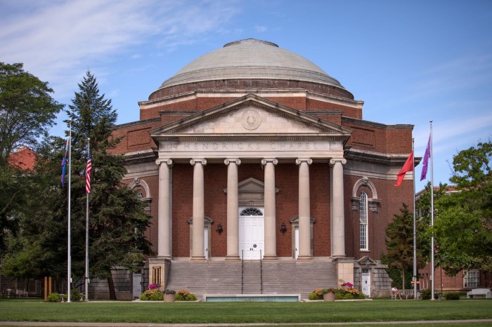 Hendricks Chapel exterior  displayed in a new window