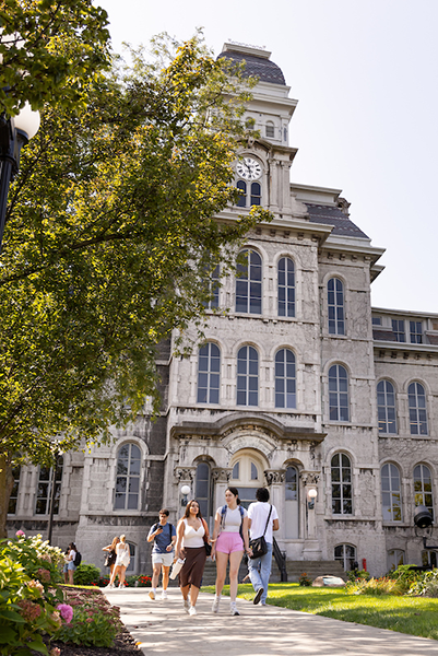 Hall of Languages exterior displayed in a new window