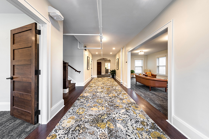 Interior of 114 Euclid Ave building